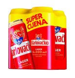 Pivo 5% alk. Karlovačko, 2 l (4 x 0,5 l)