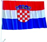 Zastava Cro Fan auto 1 kom
