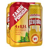 Svijetlo pivo Ožujsko 4x0,5 l