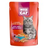 Hrana za mačke, razne vrste Wise Cat 100 g