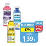 Vitaminska voda, razne vrste Oshee