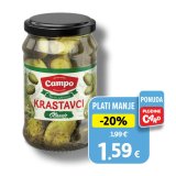 Krastavci classic Campo 620 g