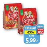 Hrana za pse, govedina ili piletina Darling 3 kg