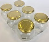 SET TEGLI ZA ZIMNICU s poklopcima, Amfora 6/1, 580 ml 1 set
