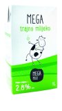Trajno mlijeko 2,8% m.m. Megamilk, 1 l