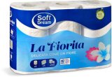 TOALETNI PAPIR FIORITA 4 SLOJA, 150 LISTOVA, 6 ROLA