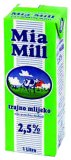 Trajno mlijeko 2,5% m.m. Mia Mill 1 l