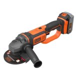 Aku kutna brusilica Black+Decker 125 mm, 18 V, 1x4.0 Ah (BCG720M1-QW)