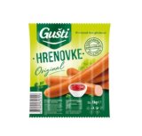 Hrenovke, od pilećeg i purećeg mesa Gušti 1000 g