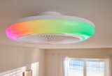 LIVARNO LED stropna svjetiljka s ventilatorom