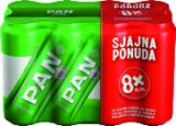 PAN Svijetlo pivo 8 x 0.5 l