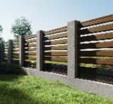 ČELIČNA PANEL OGRADA 120X200cm +set za montažu