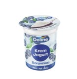 Krem jogurt borovnica Doline 145 g