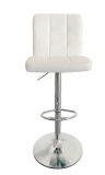 Barska stolica PU bijela 42x55,5x119 cm