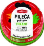 Podravka PAŠTETA pikant, čajna 95 g