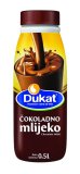 Mlijeko čokoladno Dukat, 500 ml