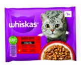 Whiskas MOKRA HRANA ZA MAČKE 1+ klasični izbor 4x85 g