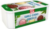 SLADOLED vanilija, čokolada, jagoda 2 L