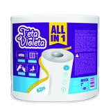 Ručnik papirnati Maxi rola All in One Violeta, dvoslojni,1 rola