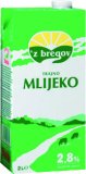 'Z BREGOV Trajno mlijeko 2 l