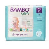 DJEČJE PELENE BAMBO NATURE S2 30/1 Mini, 3-6 kg 1 pakiranje