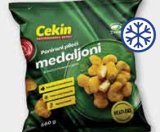 CEKIN Pileći medaljoni panirani smrznuti MPC 02.05.2025. = 7,69 € 1 kg = 6,65 €