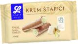 Lasta VAFEL KREM ŠTAPIĆI lješnjak, bijela čokolada 200 g