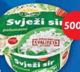 ‘Z BREGOV Svježi sir polumasni 20% m.m. MPC 02.05.2025. = 2,49 € 1 kg = 4,50 €