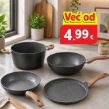 Great Stone linija tavi i posuda za kuhanje Tognana