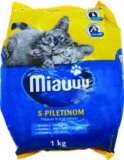 Miauuu SUHA HRANA ZA MAČKE piletina 1 kg