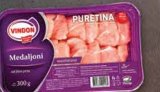 VINDON Pureći medaljoni od filea prsiju svježi 300 g MPC 02.05.2025.=6,99 € 1 kg = 14,63 €