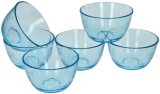 SET ZDJELICA ZA SLADOLED CITY POP staklene 6 komada u setu 1 set