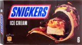 Sladoled Twix, Bounty, Snickers ili Mars