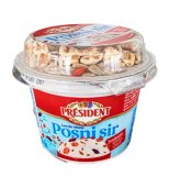 Svježi posni sir mix PRESIDENT 195 g