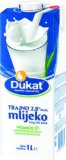 Dukat TRAJNO MLIJEKO 2,8% m.m. 1 l