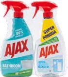 AJAX Sredstvo za čišćenje kupaonice + sredstvo za čišćenje stakla 1500 ml