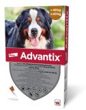 ADVANTIX ampula za odbijanje i ubijanje buha, krpelja, papatača, komaraca i odbijanje stajske muhe kod pasa od 40 do 60 kg 1 kom