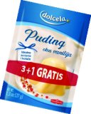Puding Dolcela Vanilija, 3+1 gratis 37 g