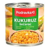 Podravka KUKURUZ šećerac, 285 g