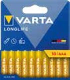 BATERIJE LONGLIFE VARTA AA ILI AAA 10 kom.