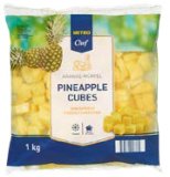 Ananas kocke Metro Chef 1 kg