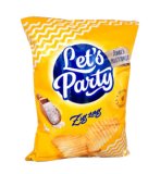 Let’s Party ČIPS REBRASTI slani, 150 g