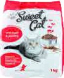 SWEET CAT Suha hrana za mačke 1 kg