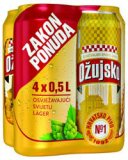 Pivo Ožujsko 4x0,5 l