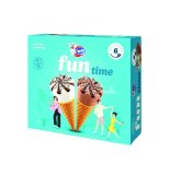 Sladoled Fun Time Box kornet 6/1 Ledo, 660 ml