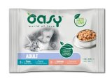 OASY Multipack vrećice za mačke, 2x s tunjevinom i 2x s lososom, 4x85g