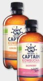 CAPTAIN KOMBUCHA Napitak od zelenog čaja odabrane vrste MPC 02.05.2025. = 3,29 € 1 l = 4,98 €