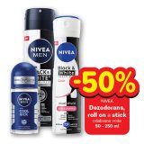 -50% na odabrane dezodorans, roll on ili stick Nivea