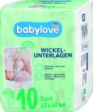 Babylove podloga za previjanje 10kom