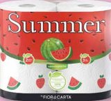 FIOR DI CARTA Kuhinjski ručnici Summer 2 role